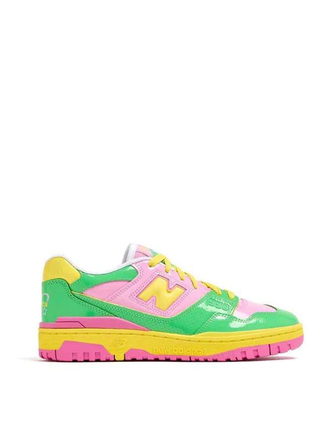 NEW BALANCE Leather Sneakers In Yellow Product Image