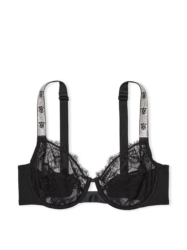 The Fabulous by Victoria's Secret Full-Cup Shine Strap Rose Lace Bra Product Image