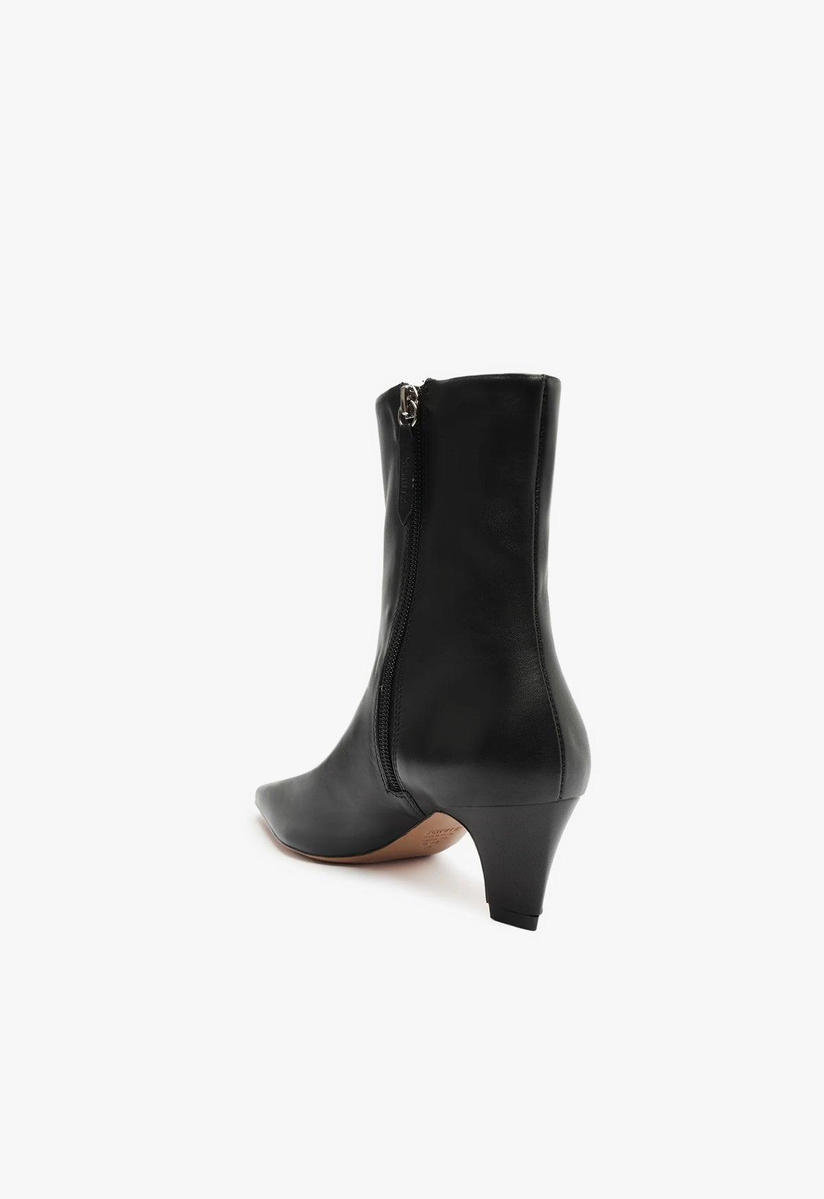 Dellia Nappa Leather Bootie Female Product Image