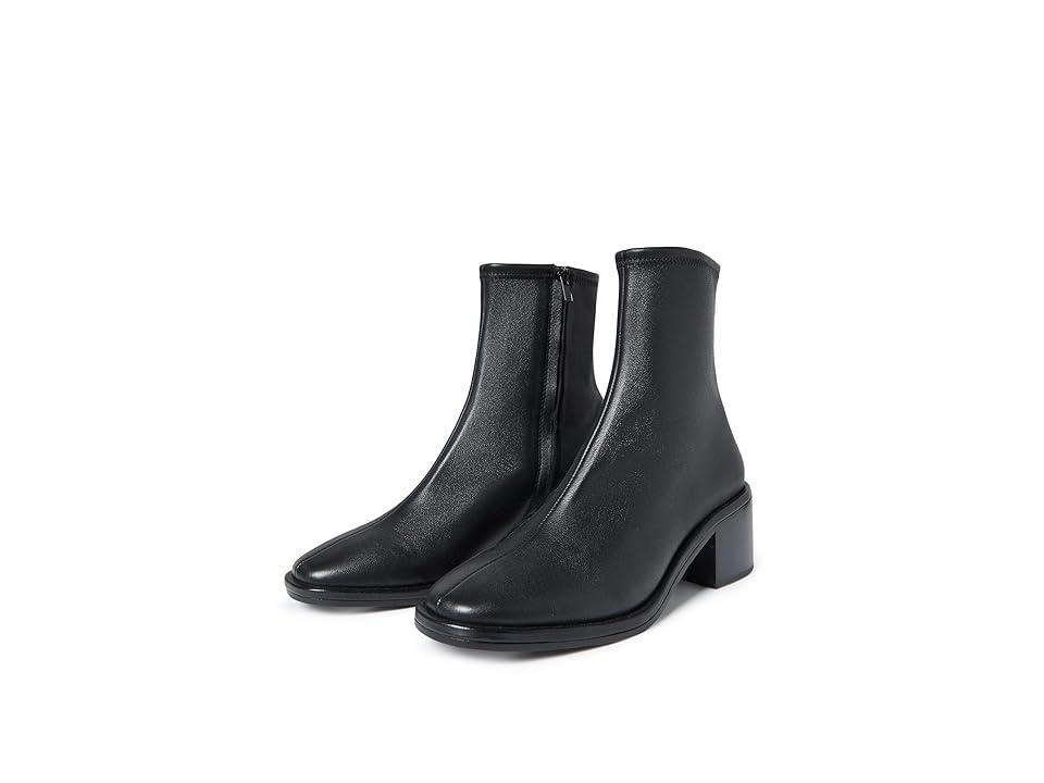 Loeffler Randall Roxy Stretch Ankle Bootie With Block Heel Women's Boots Product Image