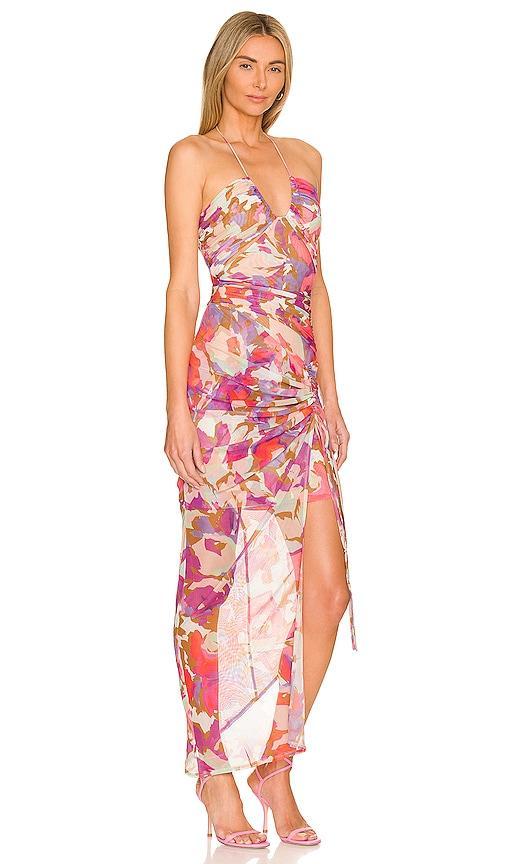 NICHOLAS Maeve Halter Midi Dress Size 0. Product Image