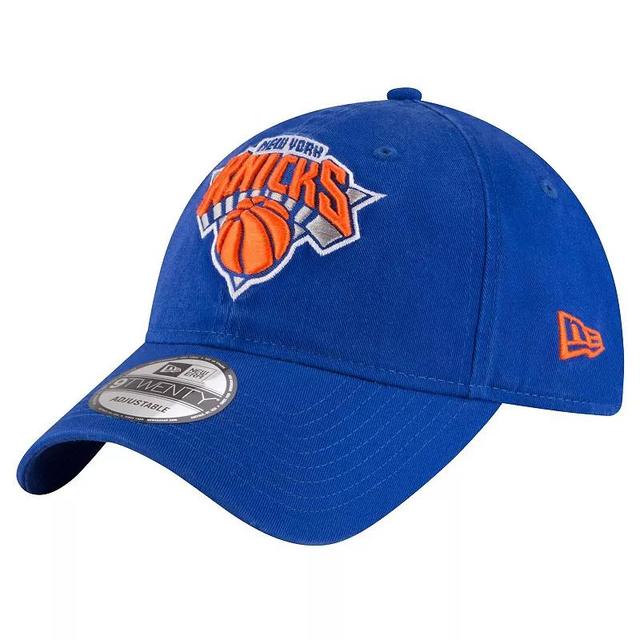 Mens New Era Royal New York Knicks Team 2.0 9TWENTY Adjustable Hat Product Image