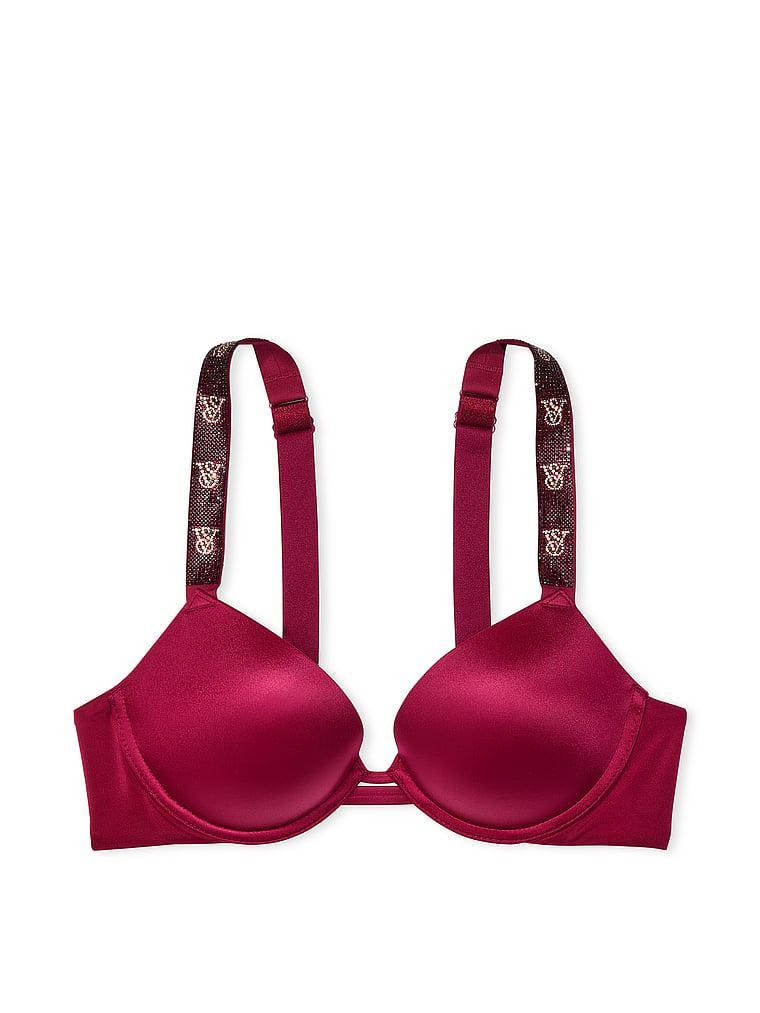 Shine Strap Push-Up Bra Product Image