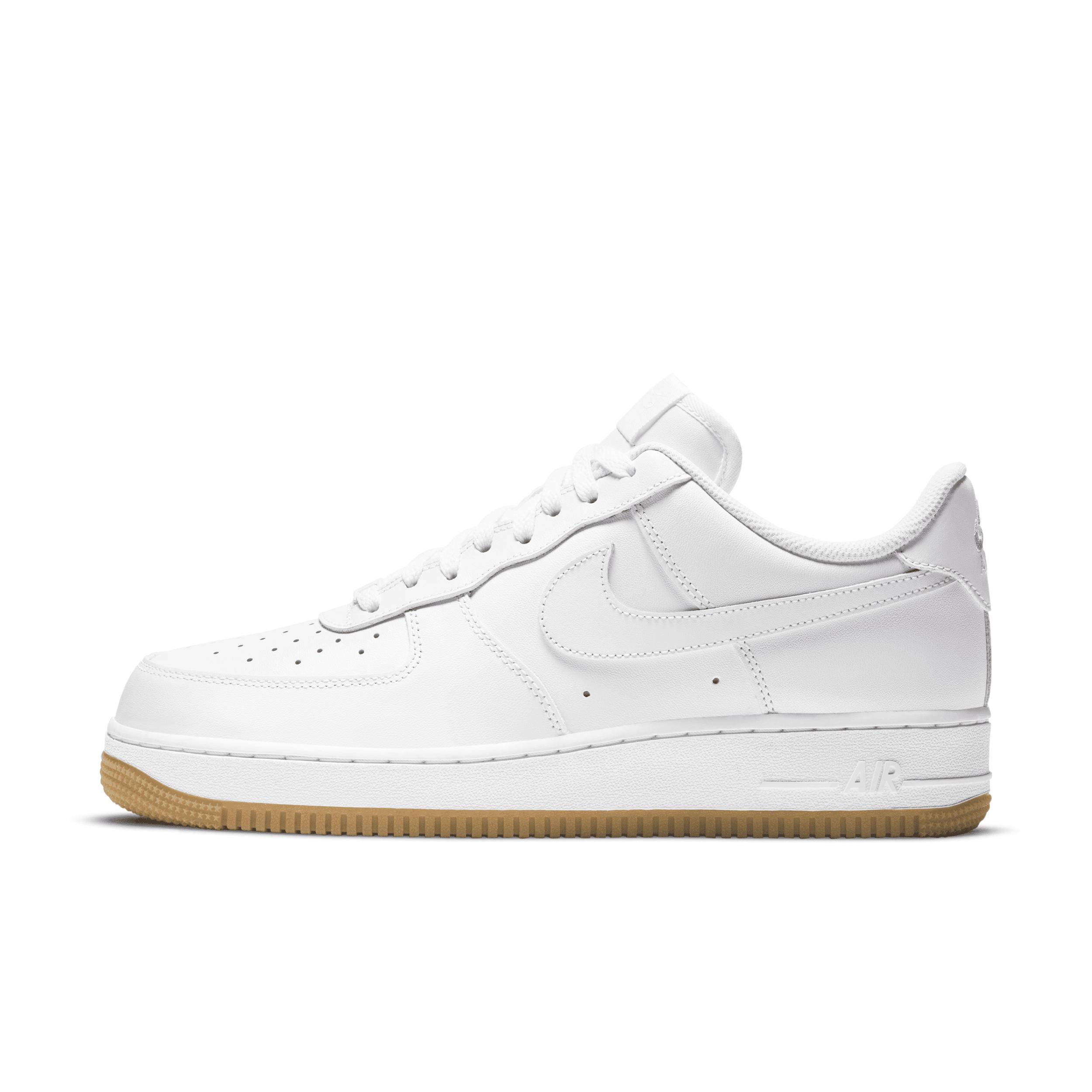 Air Force 1 '07 Sneakers In White With Gum Sole Product Image