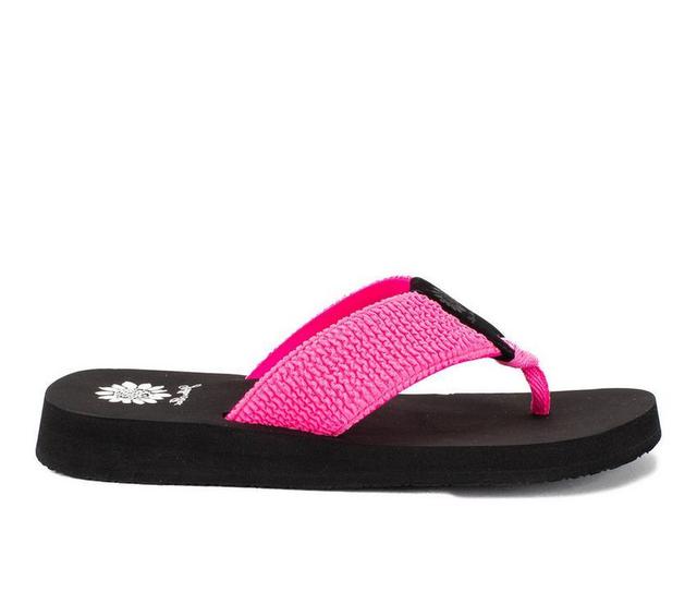 Women's Yellow Box Frizzle Flip-Flops Product Image