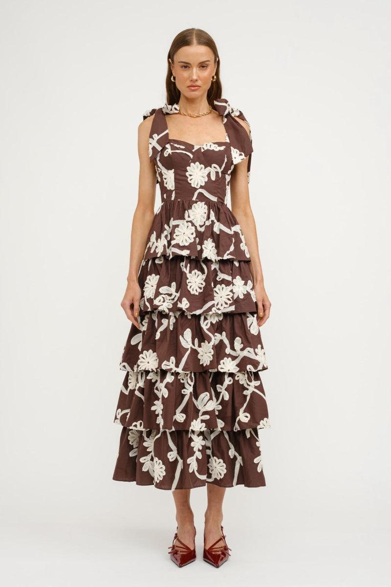 Floral Embroidered Dress Product Image