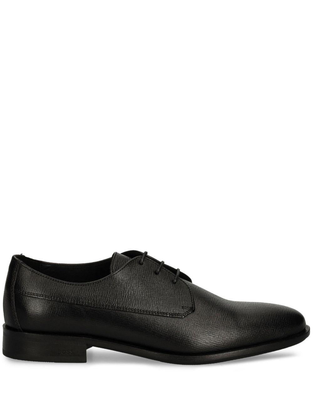 HUGO BOSS Boss Man Lace-up Shoes Black Size 9 Leather Product Image