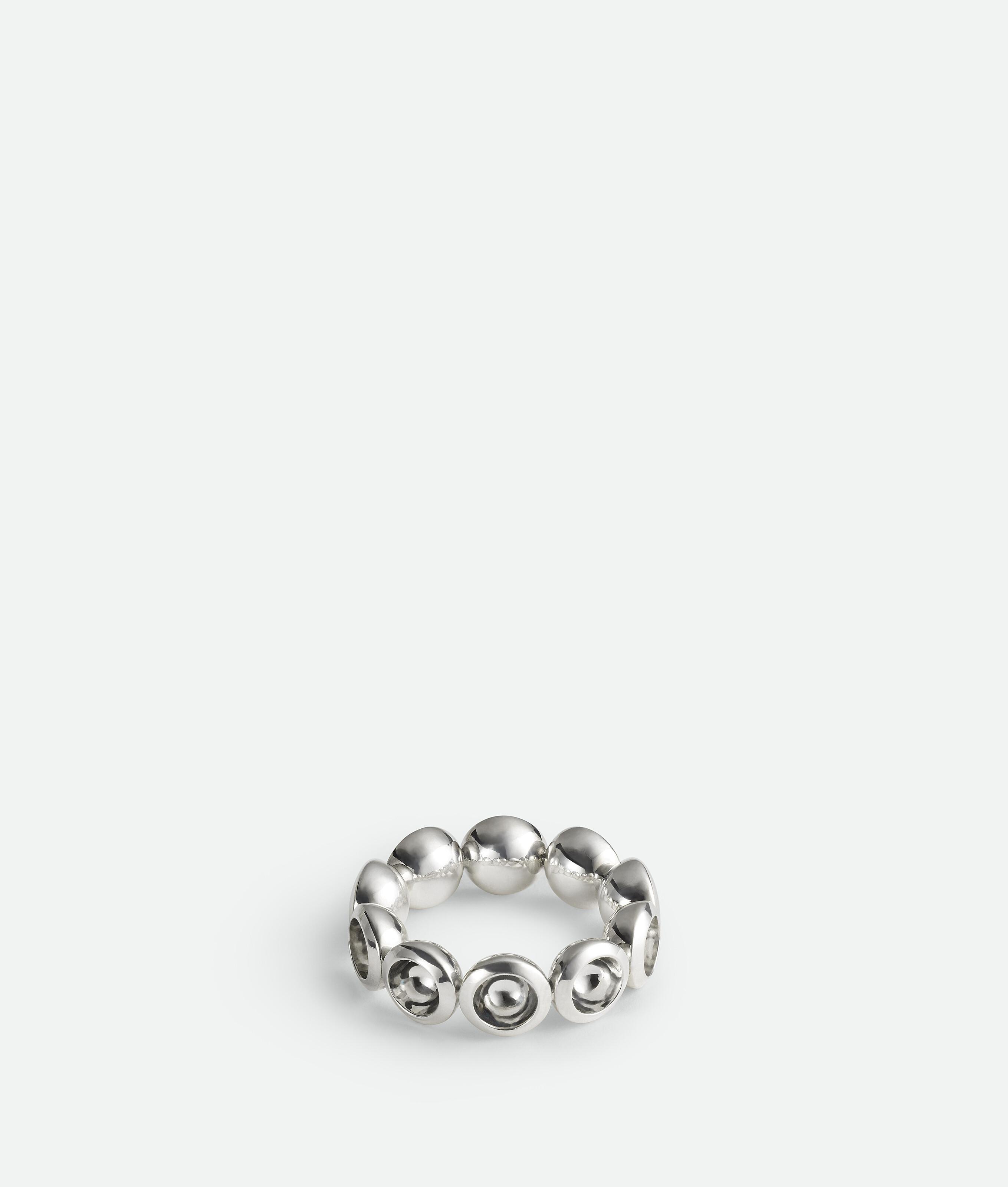 Women's Concave Ring in Silver Product Image