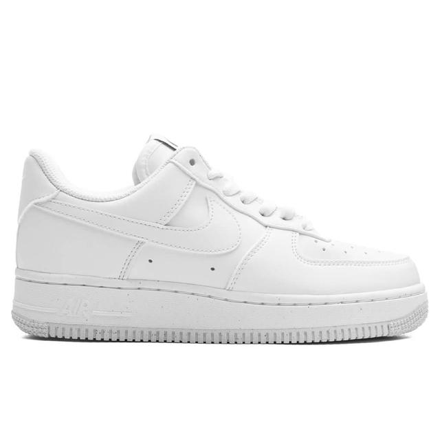 Women's Air Force 1 '07 Next Nature - White/Black/Metallic Silver Female Product Image