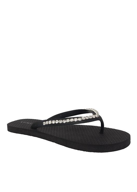 Rhinestone Flip-Flop Sandals product image