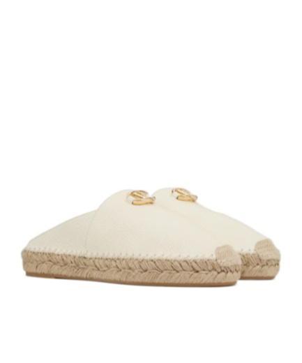 VALENTINO GARAVANI Vlogo Signature Espadrilles In Nude Product Image