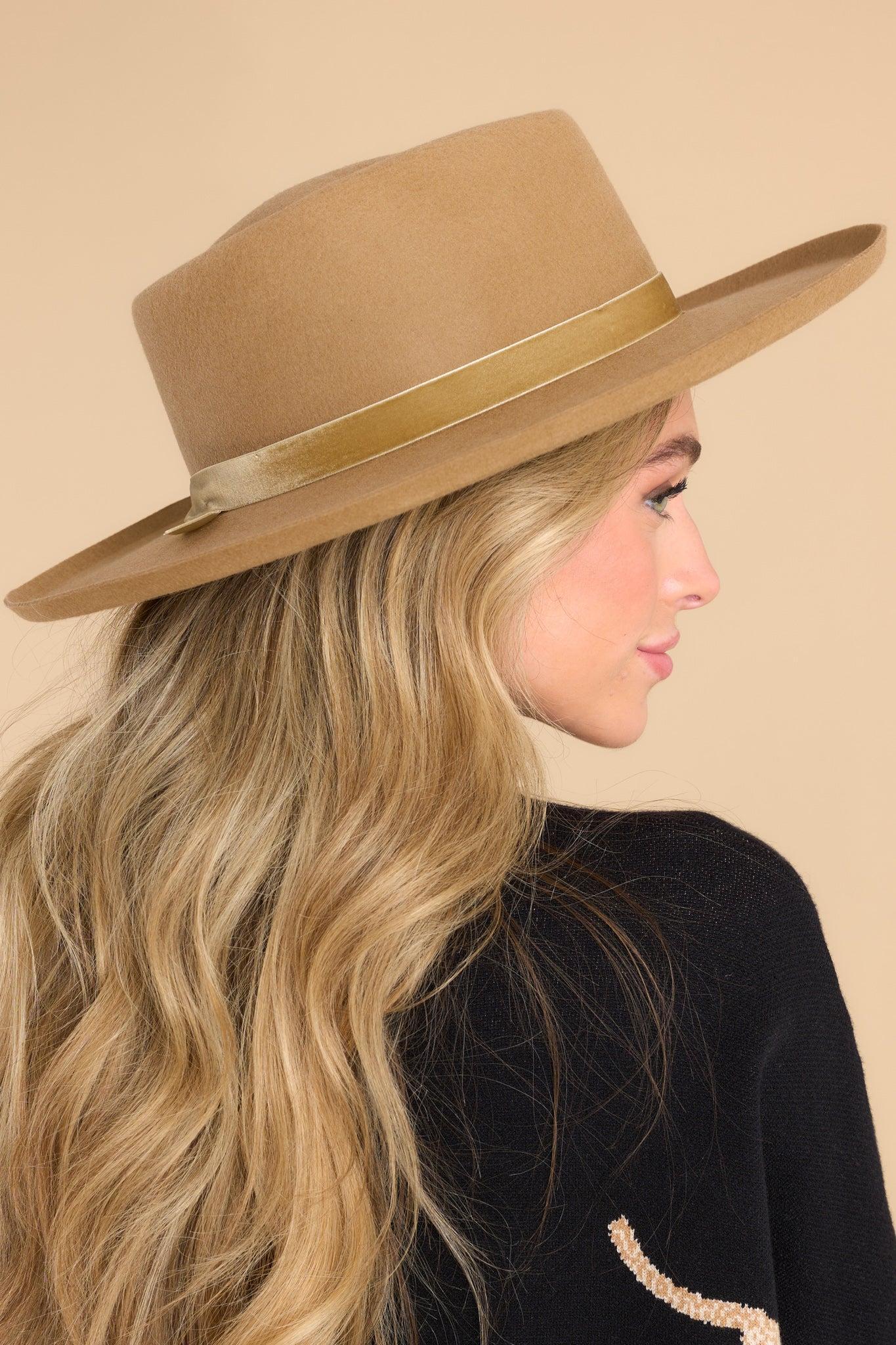 Val Teak Brown Hat Product Image