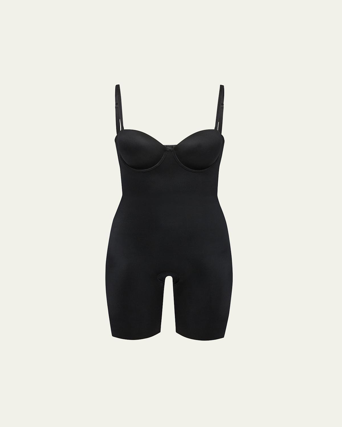 SPANX Suit Your Fancy Strapless Cupped Mid Thigh Bodysuit Product Image