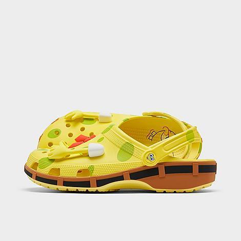 Crocs x SpongeBob SquarePants Classic Clog Shoes (Mens Sizing) Product Image