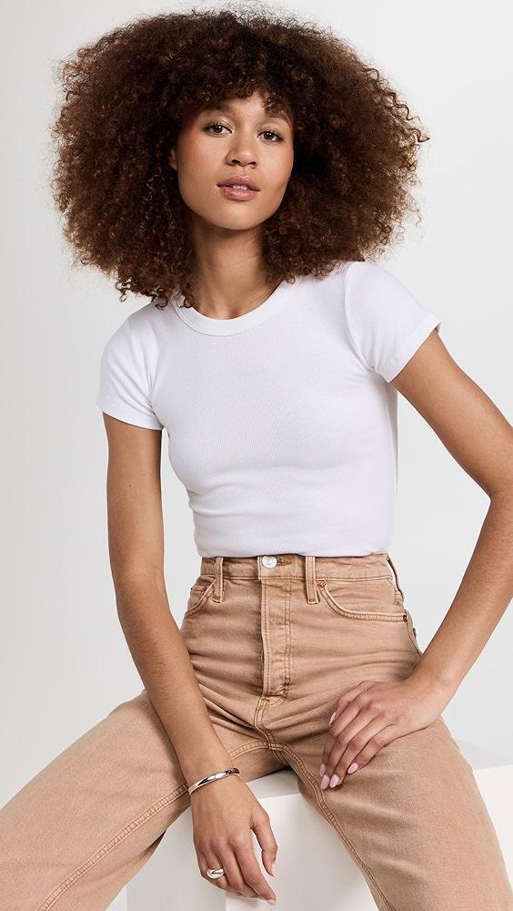 Leset Kelly Rib Tee | Shopbop Product Image