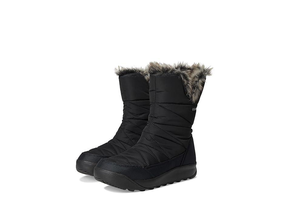 Columbia Minx Slip V Womens Winter Boots Black Ti silver Product Image