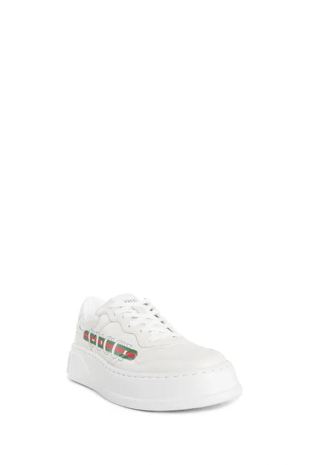 GUCCI Man  Man White Sneakers Product Image