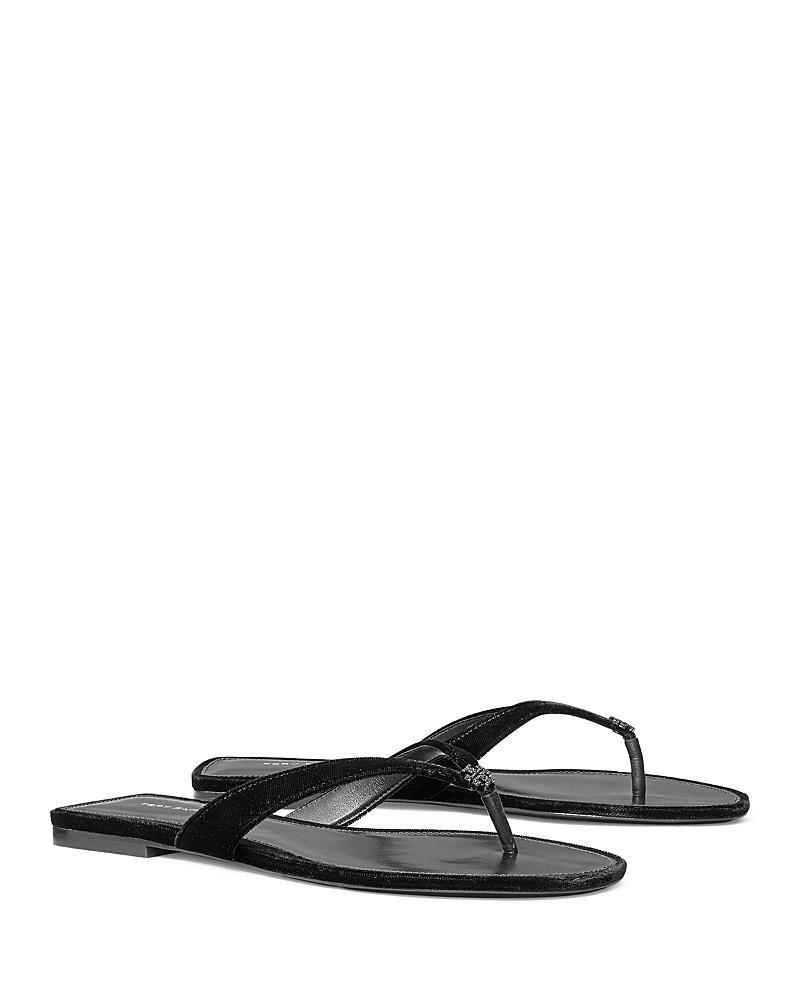 Tory Burch Womens Classic Pave Flip Flop Sandals Product Image