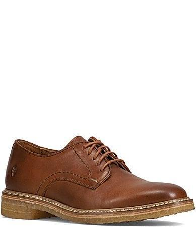 Frye Mens Carter Leather Lace Up Oxford Dress Shoes Product Image