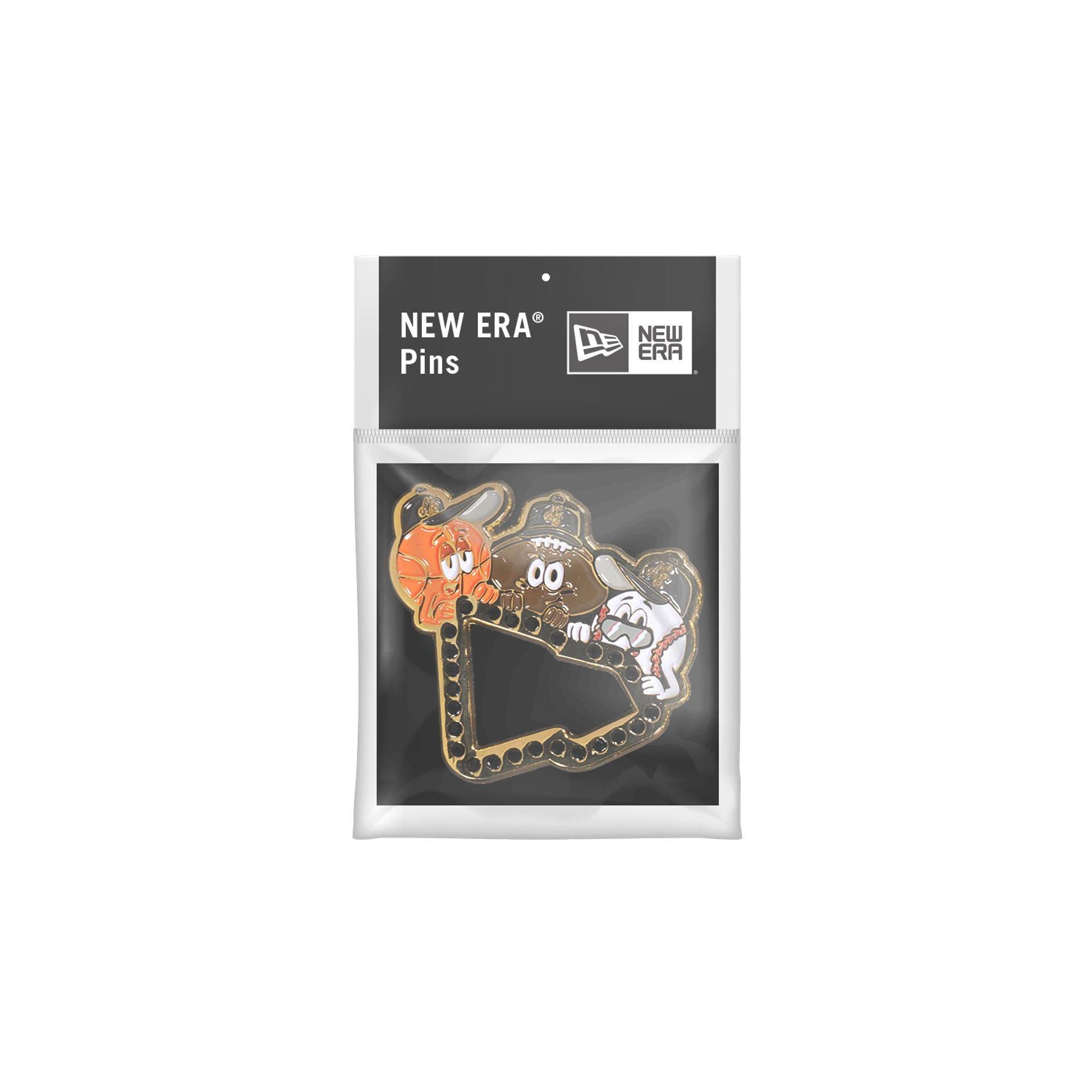 New Era Cap Sports Character Pin Male Product Image