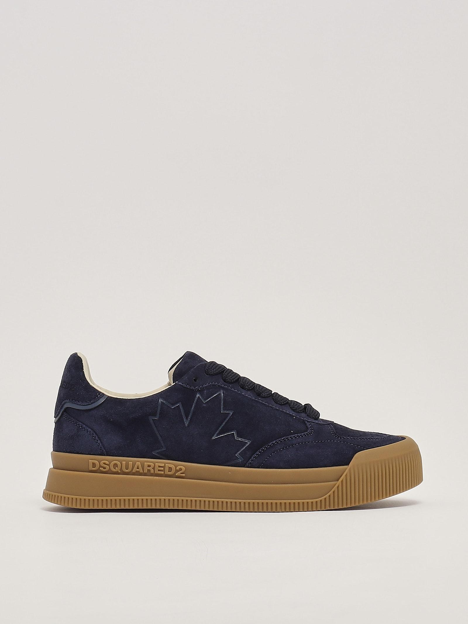 DSQUARED2 Logo Embossed Lace In Navy Product Image