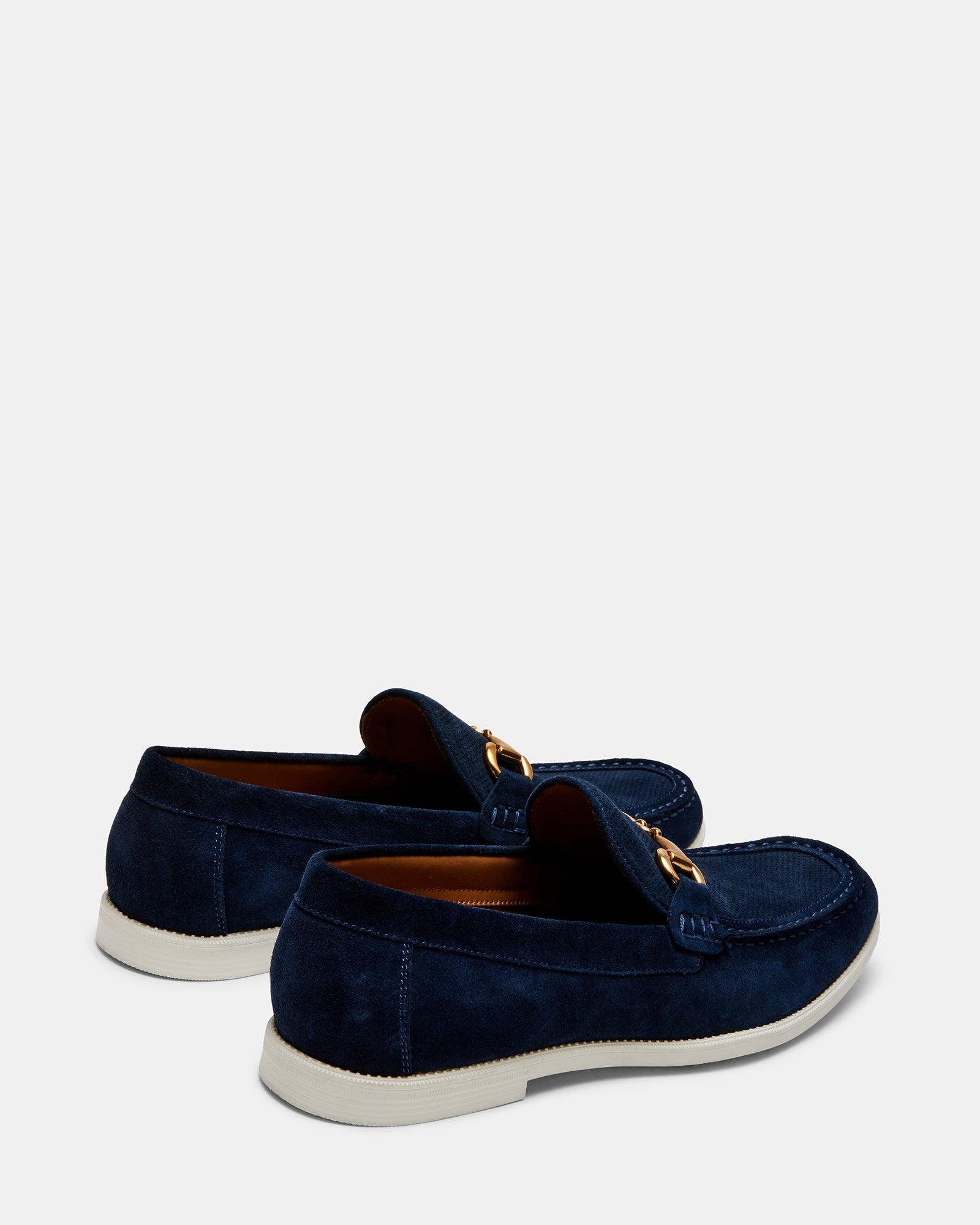 RENZZI NAVY SUEDE Male Product Image