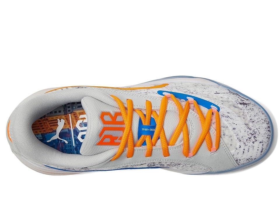 PUMA All-Pro Nitro Rj Barrett (Cool Light Gray/Ultra Orange) Men's Basketball Shoes Product Image