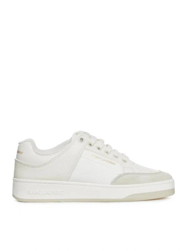 SAINT LAURENT Sneakers Shoes In White Product Image