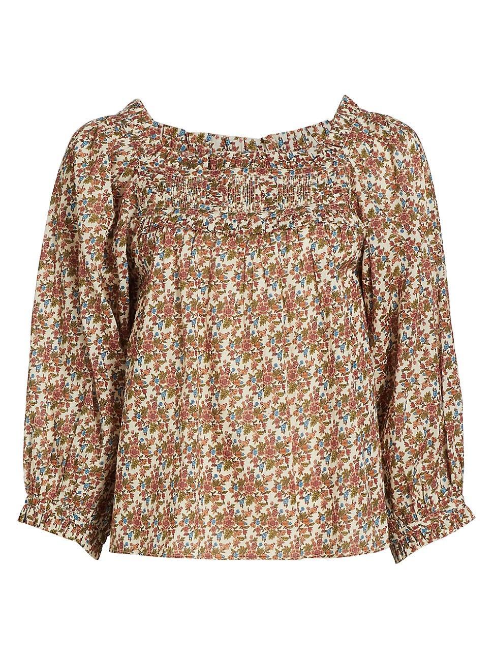 Womens Agotha Floral Blouse Product Image