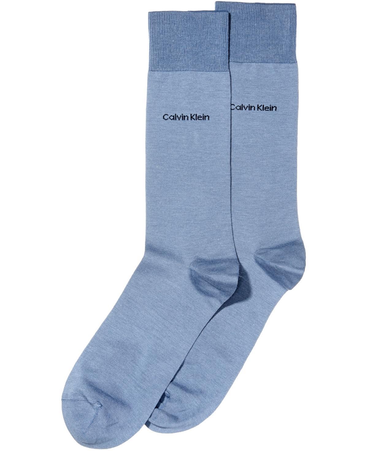 Calvin Klein Giza Cotton Flat Knit Socks Product Image