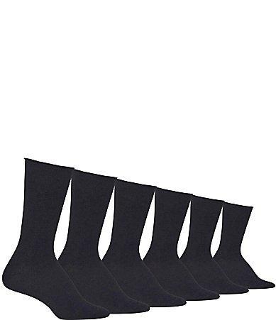 Lauren Ralph Lauren Womens Roll-Top Trouser Socks 6 Pack Product Image