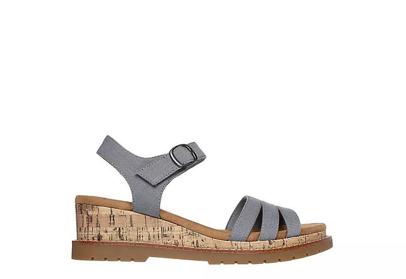 Skechers Womens Desert Chill Low Wedge Sandal Product Image