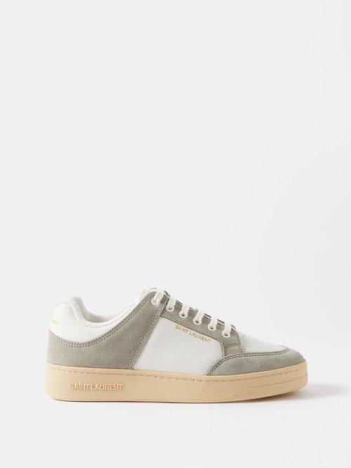 Womens SL/61 Sneakers In Leather And Suede Product Image