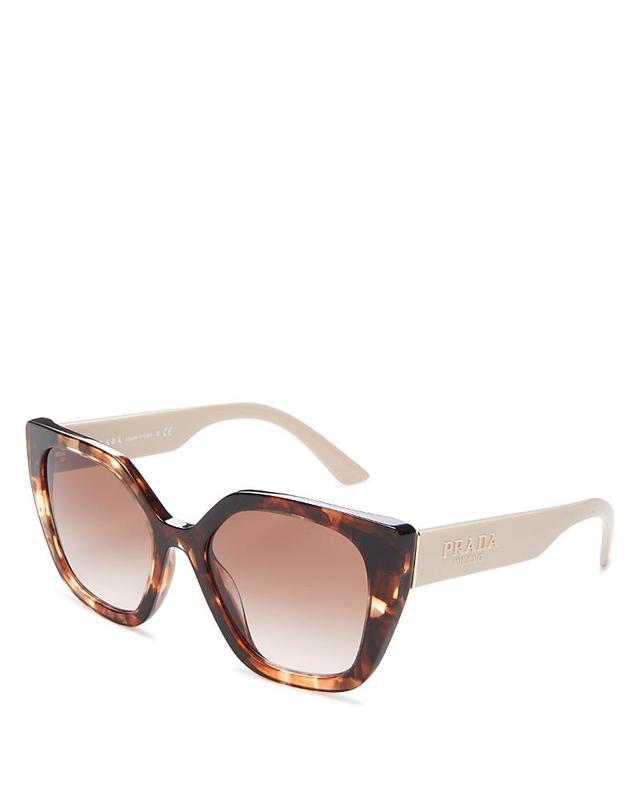 Prada 52mm Butterfly Polarized Sunglasses Product Image