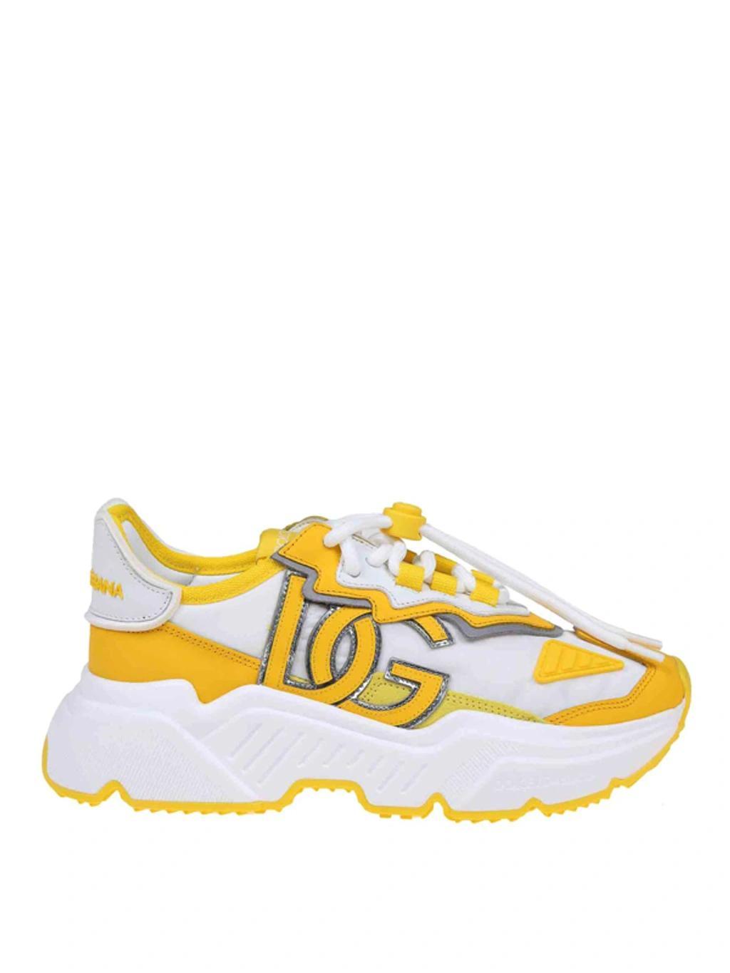 Daymaster Chunky Sneakers In Lemon Product Image