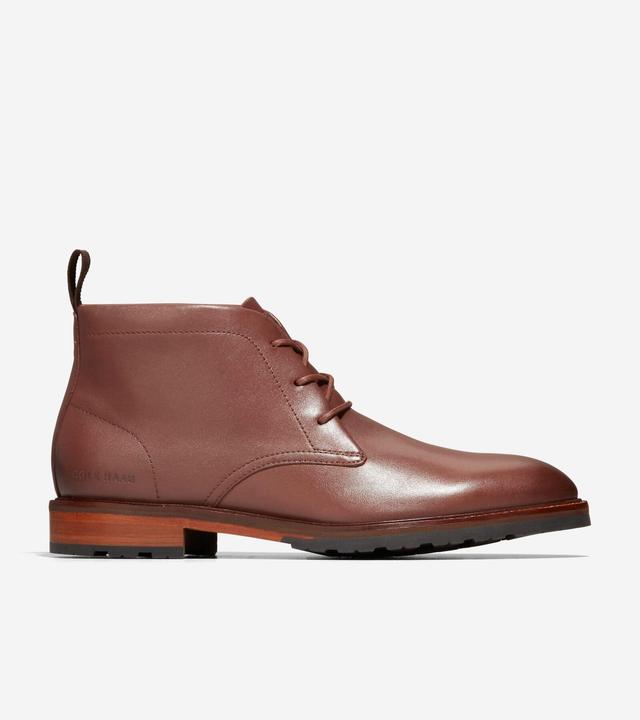 Cole Haan Mens Berkshire Lug Chukka Boot - Brown Size 7 Water-Resistant Product Image