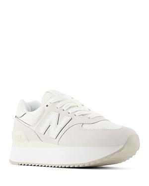 New Balance Womens 574+ Platform Low Top Sneakers Product Image