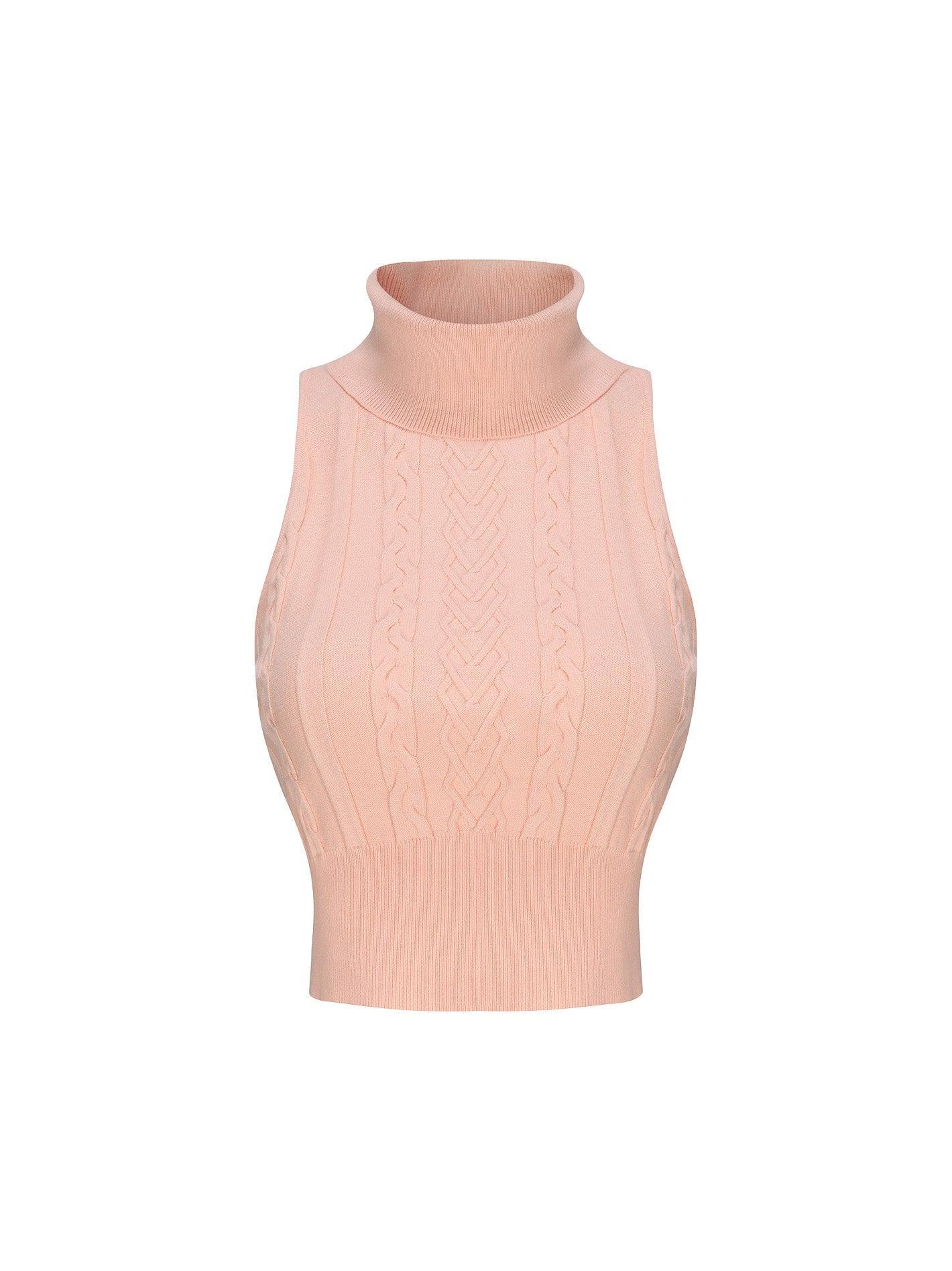 Janelle Knit Top (Peach) product image