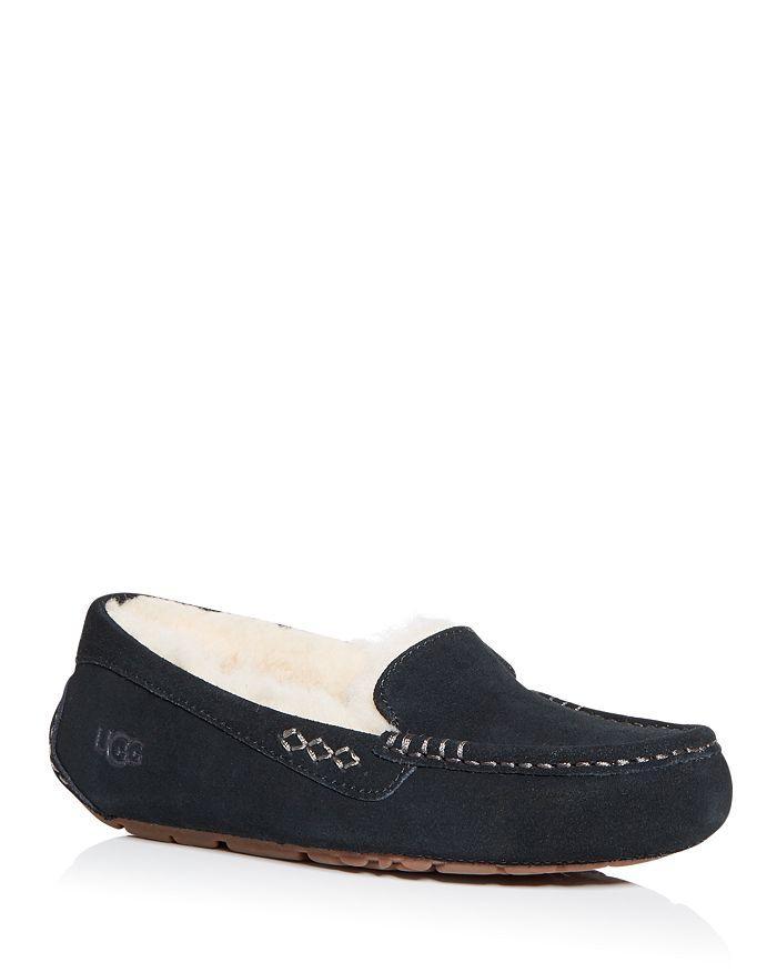 Ansley Water Resistant Slipper In Black Product Image