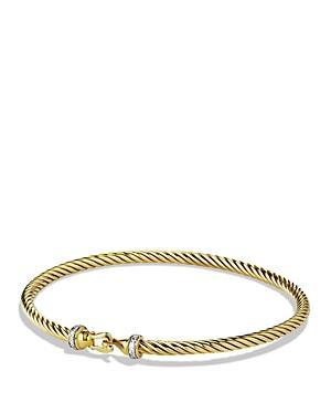 Womens Buckle Bracelet in 18K Yellow Gold Product Image