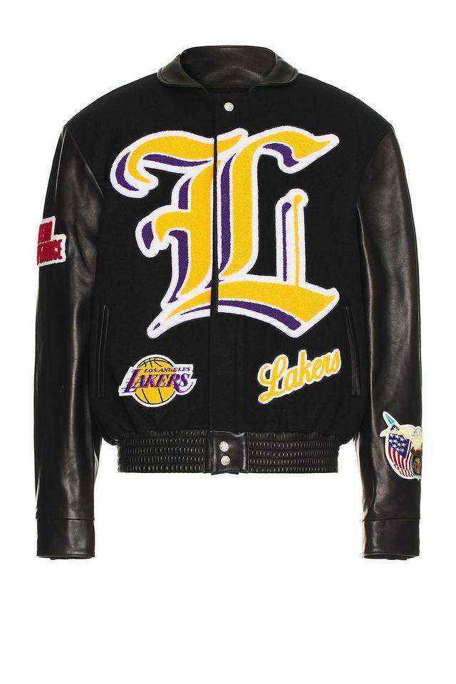 Jeff Hamilton Lakers Jacket Black. (also in ). Product Image