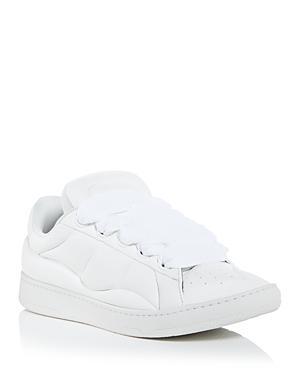 Mens Curb Quilted Leather Jumbo-Lace Sneakers Product Image