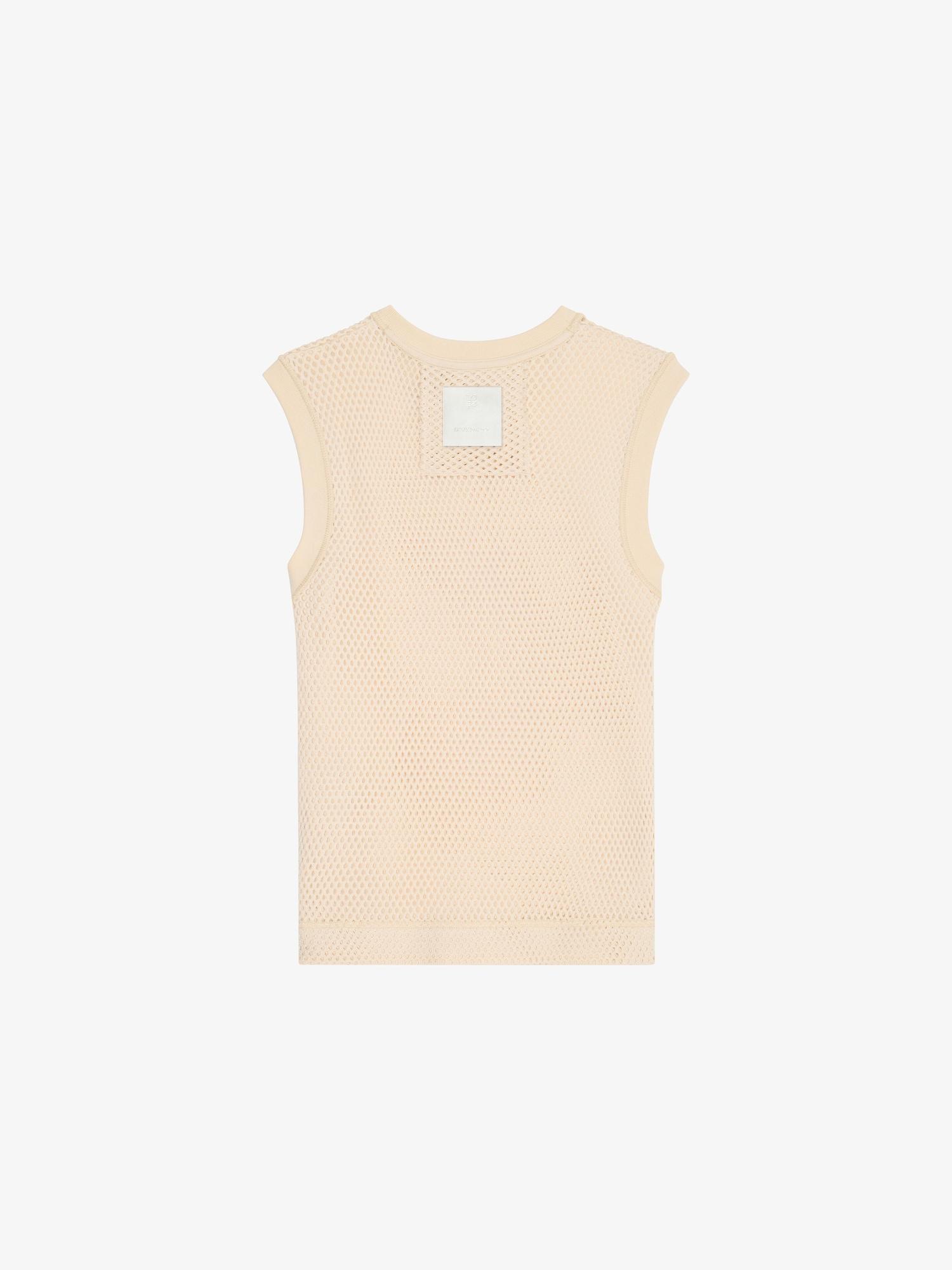 Tank top in mesh Product Image