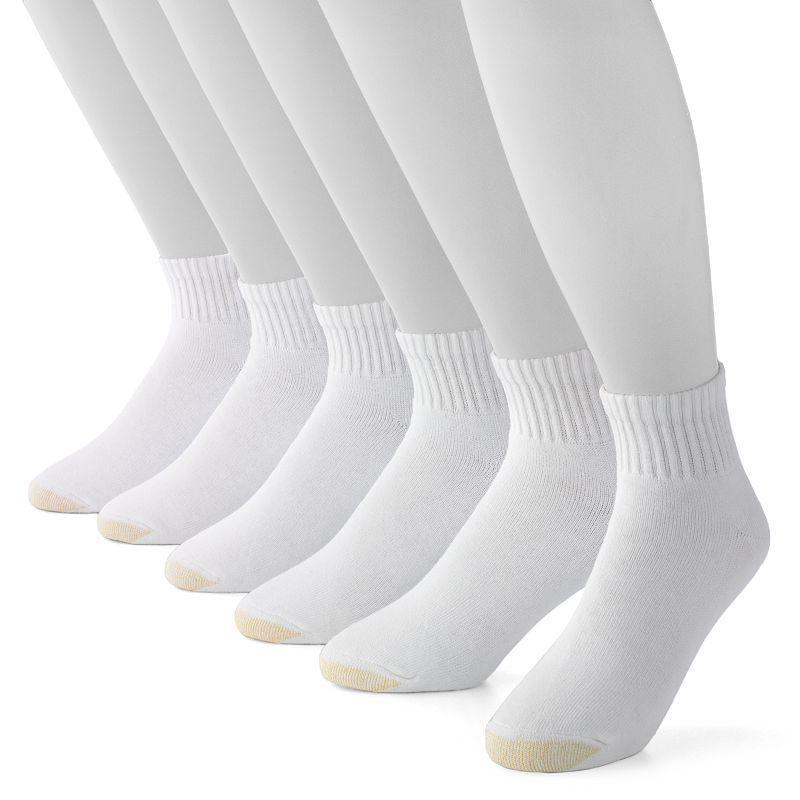 Cotton Cushion Ankle Socks 6-Pack Product Image