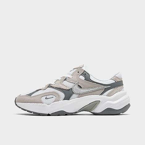 Nike Womens AL8 - Shoes White/Metallic Silver/Smoke Grey Product Image