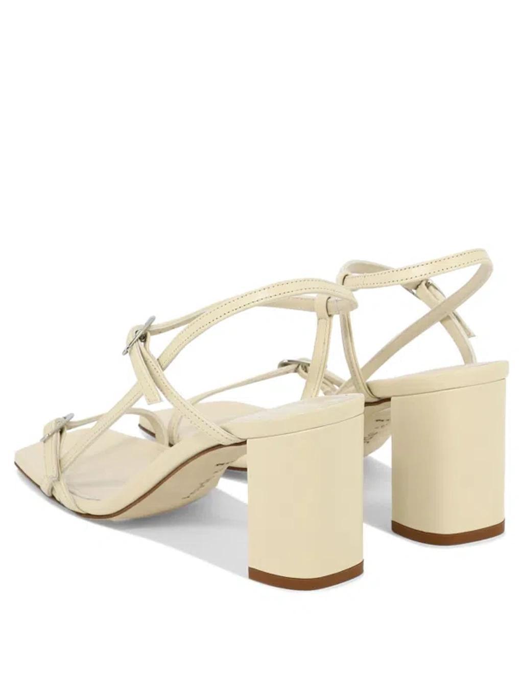 AEYDE Franzi Sandals Beige Product Image