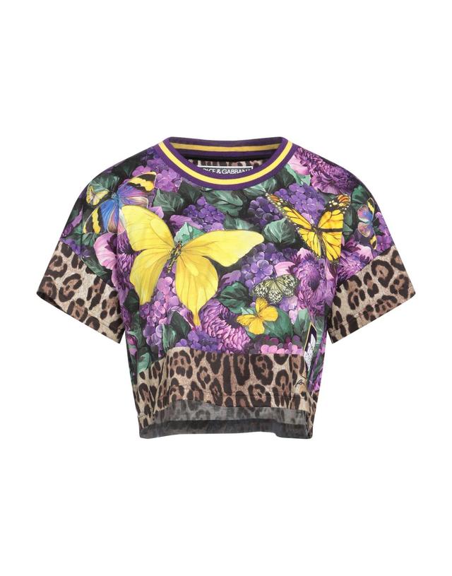 DOLCE & GABBANA T-shirts In Purple Product Image