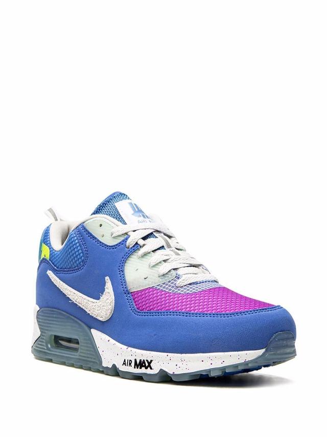 X Undefeated Air Max 90 Sneakers In Blue Product Image