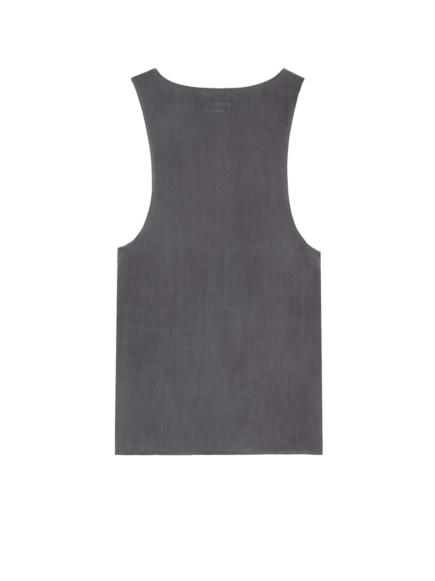 SAINT LAURENT Henley In Black Product Image