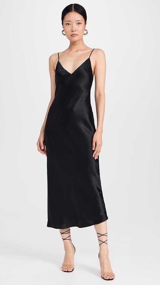 L'AGENCE Seridie Silk Slip Dress | Shopbop product image